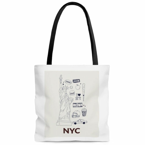 Symbols of NYC Everyday Tote Bag Medium
