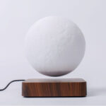 Novelty 3D Magnetic Levitation Moon Lamp Moon Floating Lamp - Image 4
