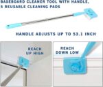 Baseboard Buddy Retractable Household Universal Cleaning Brush Mop - Image 4