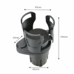 Multifunctional Adjustable Car Cup Holder Expander Adapter Base - Image 2