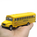 Alloy Inertial School Bus Model Car Model For Gifts Kids Boy Toys - Image 5