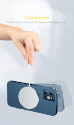 Magnetic QI Wireless Charger for Iphone12 Magsafe Huawei Samsung - Image 5