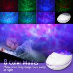 Portable Ocean Wave Projector Night Light Bluetooth Music Player - Image 2