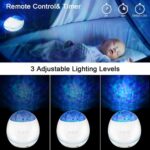 Portable Ocean Wave Projector Night Light Bluetooth Music Player - Image 3