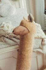 Giant Plush Toy Alpaca, rust - Image 2