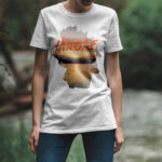 Sunrise Ocean Eco T-Shirt | GOTS Organic Cotton | Japanese Art