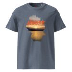 Sunrise Ocean Eco T-Shirt | GOTS Organic Cotton | Japanese Art - Image 3