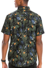 Hawaiian Print Button Down Shirt - Image 3