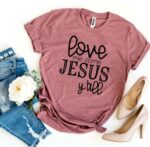 Love Me Some Jesus T-shirt - Image 3