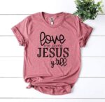 Love Me Some Jesus T-shirt - Image 4