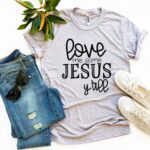 Love Me Some Jesus T-shirt - Image 5
