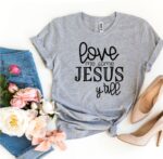 Love Me Some Jesus T-shirt - Image 6