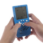 Retro Childhood Tetris Handheld Game Player Blue - Image 4