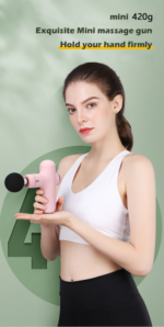 Portable Deep Tissue Massager Electric Brushless Motor Massage Gun - Image 2