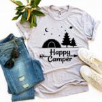 Happy Camper T-shirt - Image 2