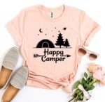 Happy Camper T-shirt - Image 3