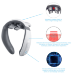 Heating Pain Relief Health Care Tool Intelligent Cervical Massager - Image 4