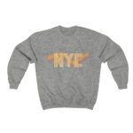 Womens NYC Retro 70's Crewneck Sweatshirt - Image 4
