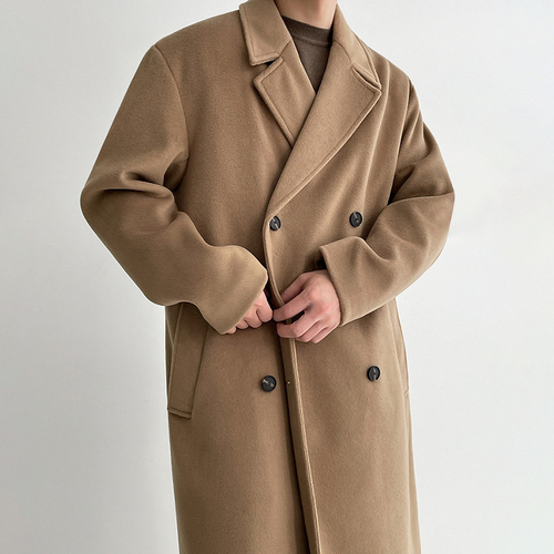 MetroElite™ Men's Wool Coat – Premium Winter Elegance
