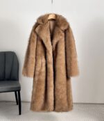 Royal Faux Fur Maxi Coat – 25 Edition