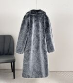 Royal Faux Fur Maxi Coat – 25 Edition - Image 6