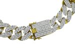STALLION Gold 18MM CZ Cuban Chain | 961552 - Image 3