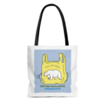 Save Earth Polar Bear Edition Shopper Tote Bag Medium - Image 2