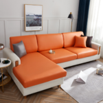 LuxFit™ – Elastic Waterproof Leather-Style Sofa Slipcover - Image 15