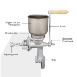 Portable Grinder Mill Cast Manual Grain Grinder - Image 3