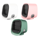 Portable USB Air Cooler Fan Mini Desktop Air Conditioner - Image 2