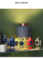 Robot Smart Digital Alarm Clock Temperature Display For Gifts - Image 5