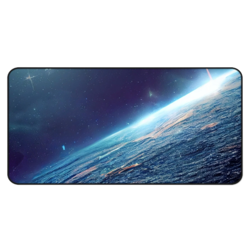 data-468.png Still Earth Desk Mat - Image 1