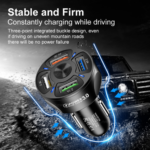 4 USB Car Charger Fast 7A QC3.0 Quick Car Chargr Adapter - Image 2