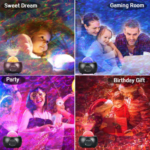 LED Night Light Starry Sky Projector with Bluetooth Wireless Speaker - Image 3