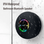 Mini portable waterproof RGB bluetooth speaker with sucker - Image 2
