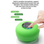Mini portable waterproof RGB bluetooth speaker with sucker - Image 3