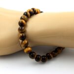 Tiger Eye Bracelet 8 mm Beads. - Image 2