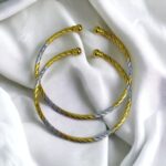 Modern Elegance Meets Classic Tradition: Indian Gold-Plated Bracelets - Image 3
