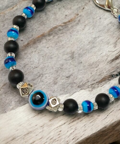 Fortune’s Shield Evil Eye Bracelet