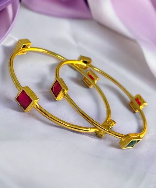 The Elegance of Indian Gold-Plated Bangles: Tradition Meets Modernity