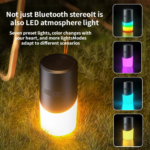 Waterproof  Portable Wireless Bluetooth Speaker with RGB Light - Image 3