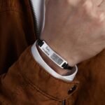 Fingerprint Handwriting Bracelet, Bracelet for Men - Image 3