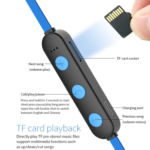 Sports Bluetooth Earphone Magnetic Wireless Headset Support TF - Image 5