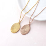 Actual Fingerprint Necklace Memorial Thumbprint Jewelry - Image 2