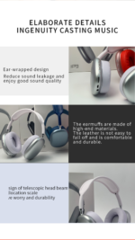 2021 New Wireless Headset HIFI Stereo Bluetooth Headphones - Image 2