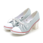 SeoulLift™ – Korean Canvas High-Sole Sneakers (Women) - Image 2