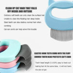 Pet Massage Brush Pet Grooming Massage Tool To Remove Loose Hairs - Image 2