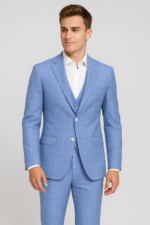 RoyalElite™ Men's Three-Piece Suit – Business & Event Perfection