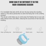 Pet Massage Brush Pet Grooming Massage Tool To Remove Loose Hairs - Image 5