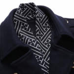 Winter Scarf Detachable Scarf Jackets Men's Wool Coats - Image 5